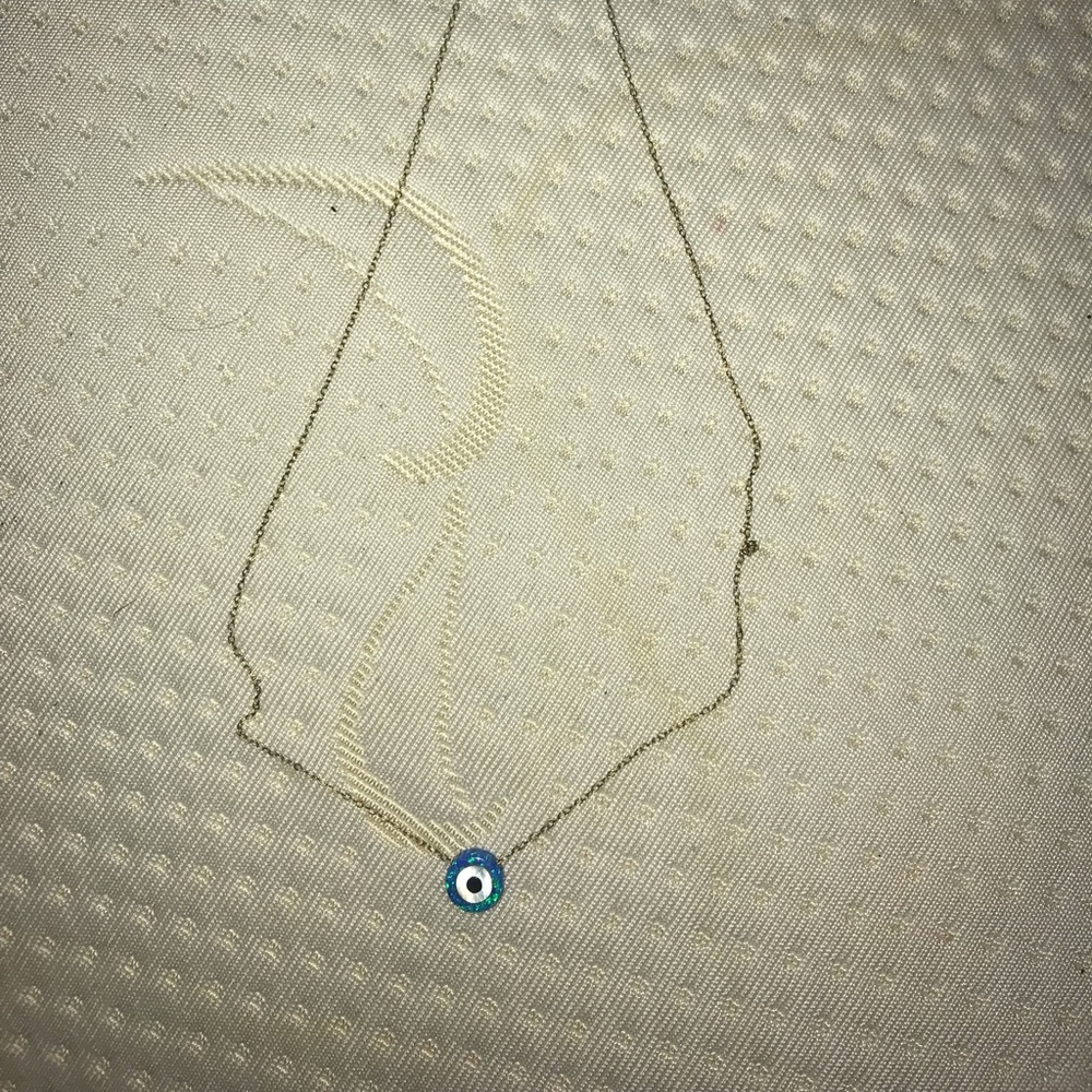 Evil eye necklace